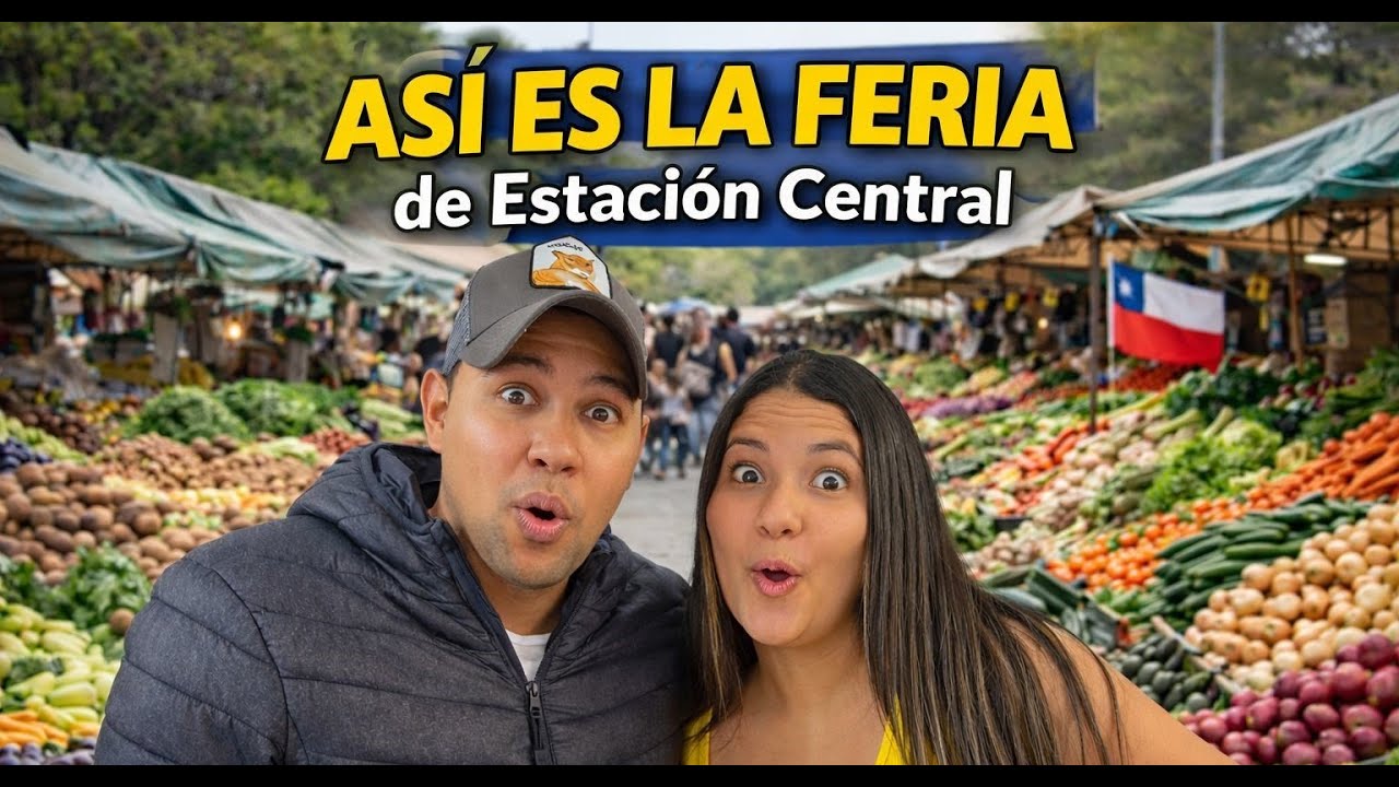 ASI ES LA FERIA DE ESTACIÓN CENTRAL / santiago de chile / 2026