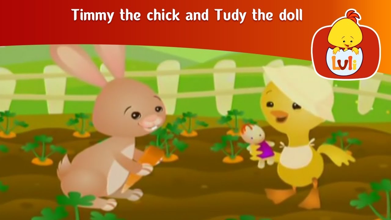 Timmy the chick and Tudy the doll | Cartoon for Children - Luli TV