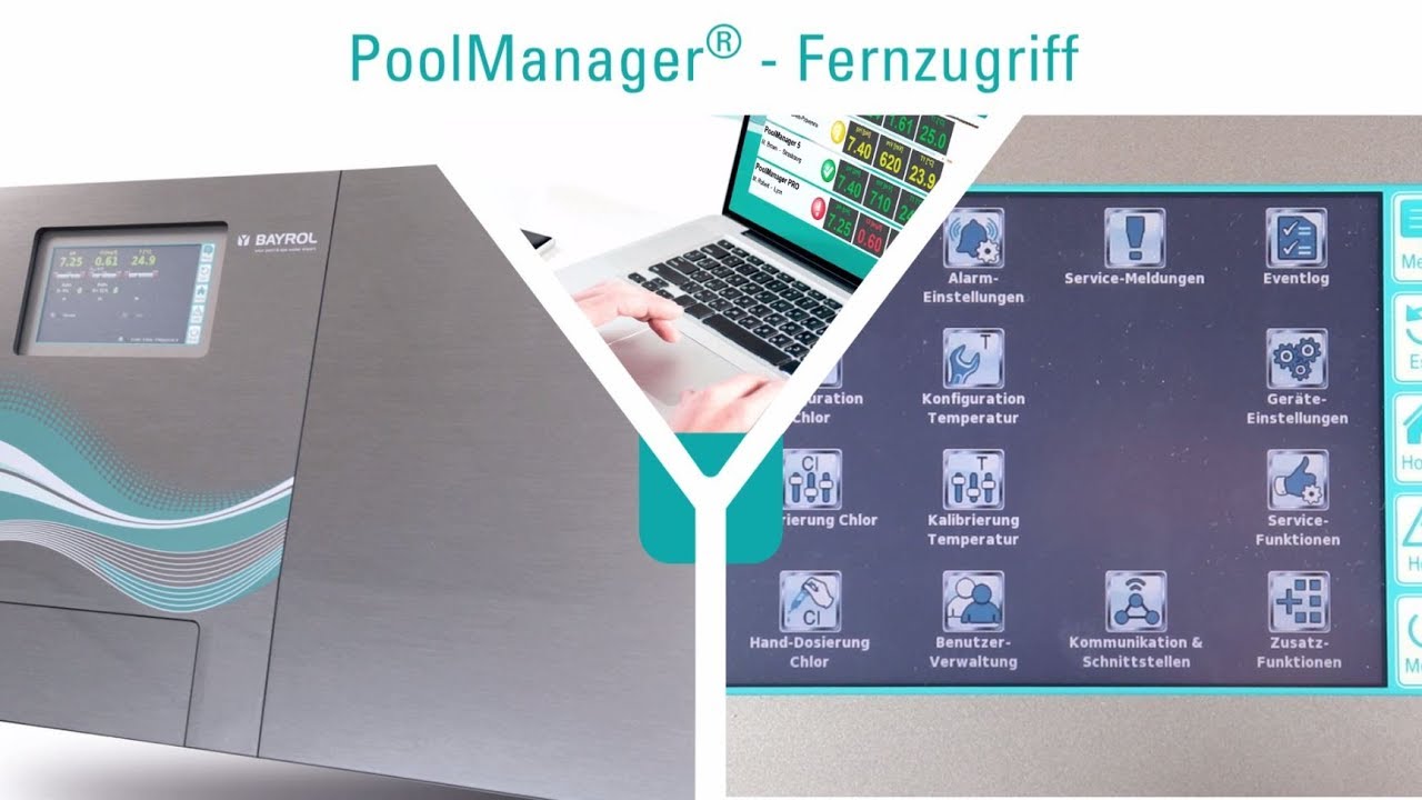 BAYROL Technik – Fernzugriff über das Webportal einrichten