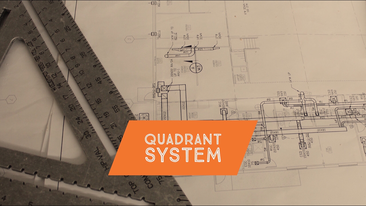 Quadrant System in Engineering Graphics : Basics of Engingeering Graphics