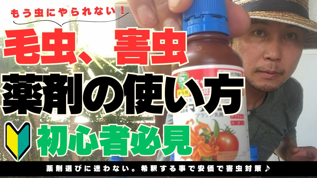 【初心者大歓迎】簡単！薬剤散布！ゼロから説明します。