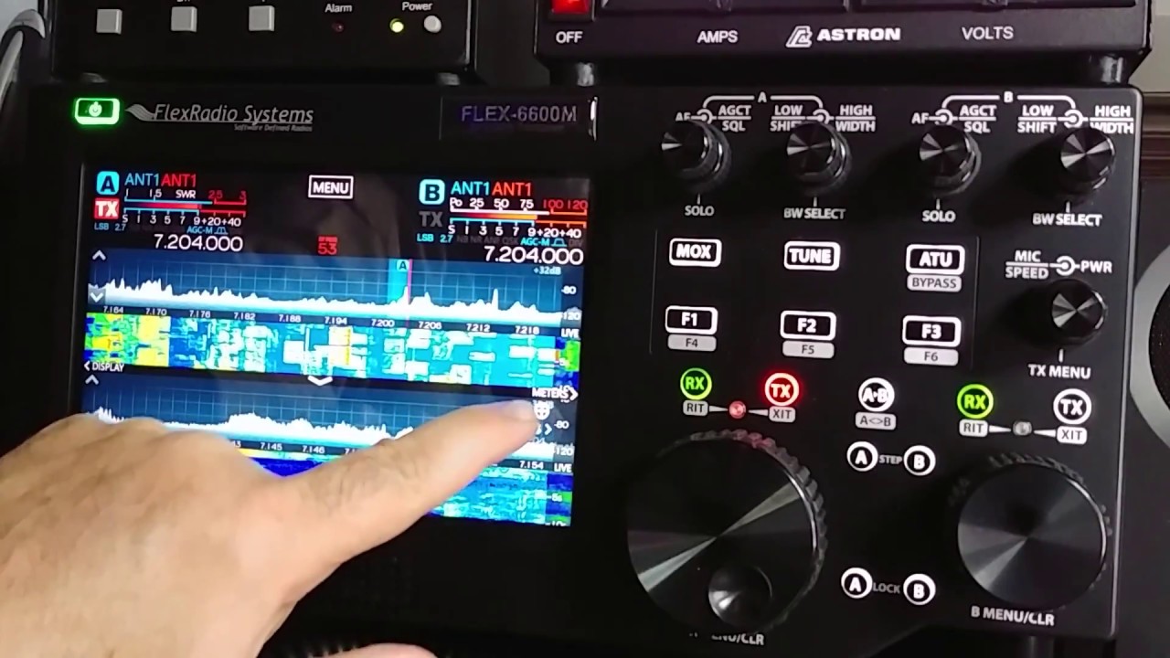 FLEX 6600M Getting Started with some Basic Controls