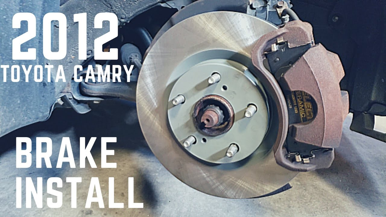 How to Replace Brake Pads and Rotors on 2012 - 2014 Toyota Camry