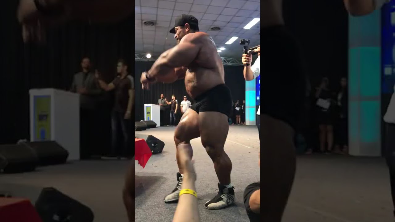 Roelly winklaar off season posing in India ihff sheru classic