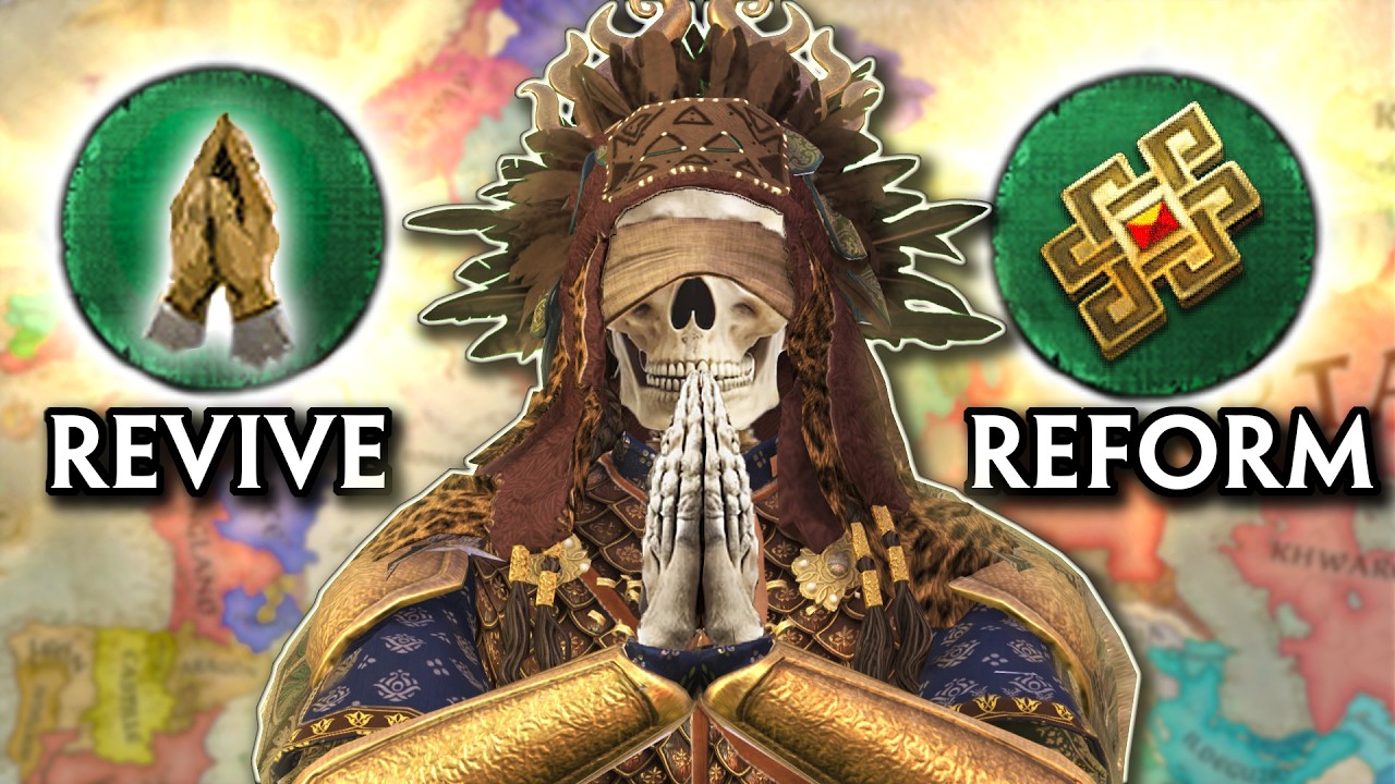 I REVIVED the SMALLEST RELIGION in Crusader Kings 3