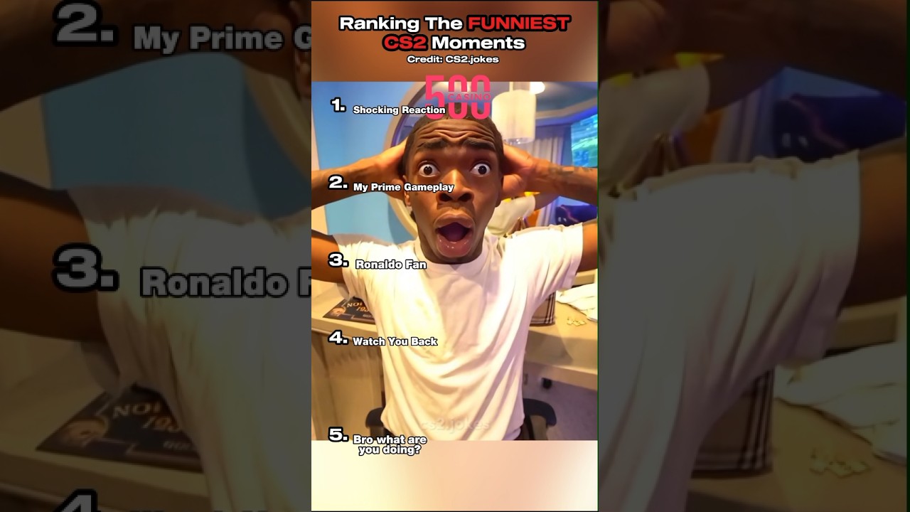 Top 5 best funny Moments in CS2 🤣#cs2#csgo #funnyclips #cs2memes #gaming