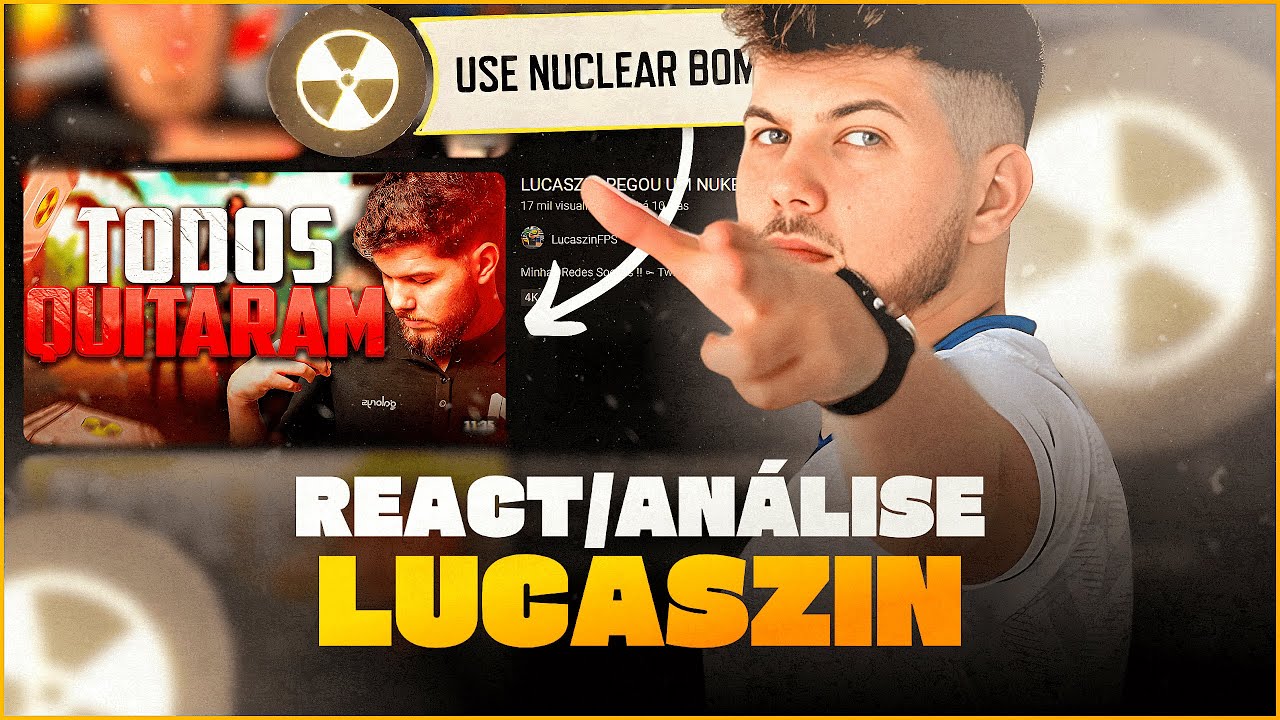 REACT/Análise do melhor Jogador de COD Mobile do Brasil: Lucaszin da Galorys!