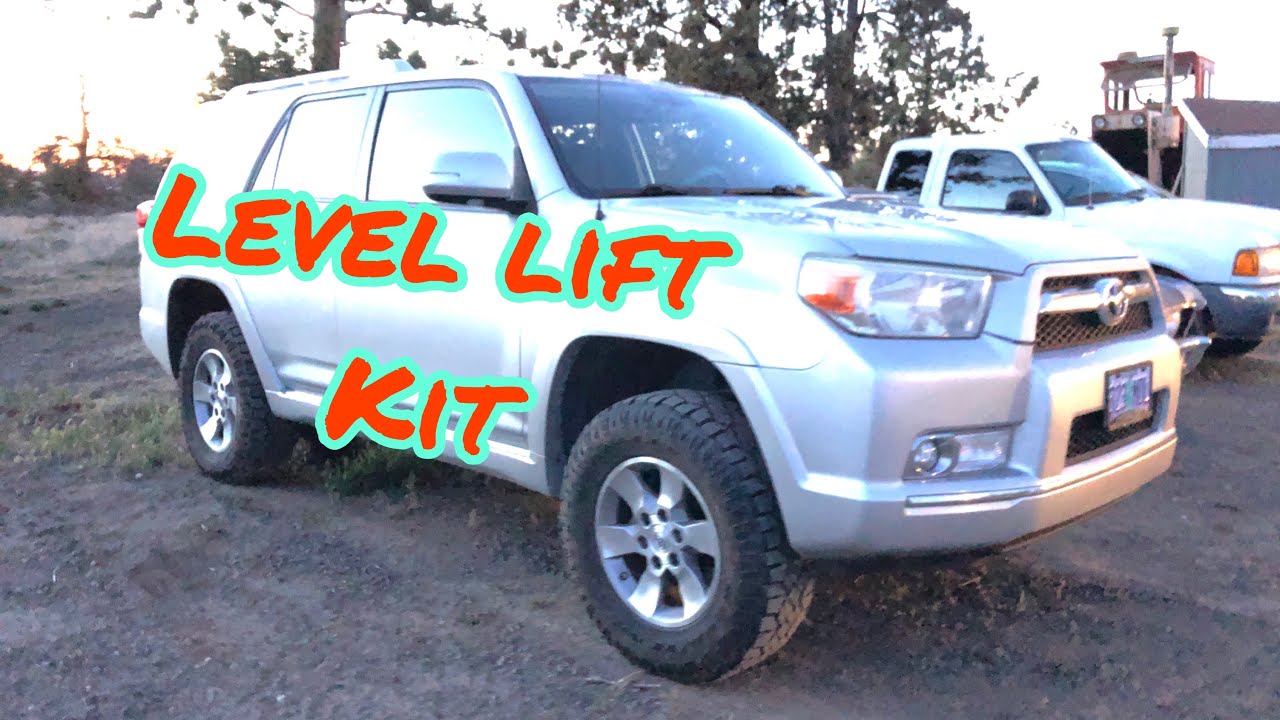 4RUNNER 2010 LEVEL/LIFT INSTALLATION, ROUGH COUNTRY 2”/1”