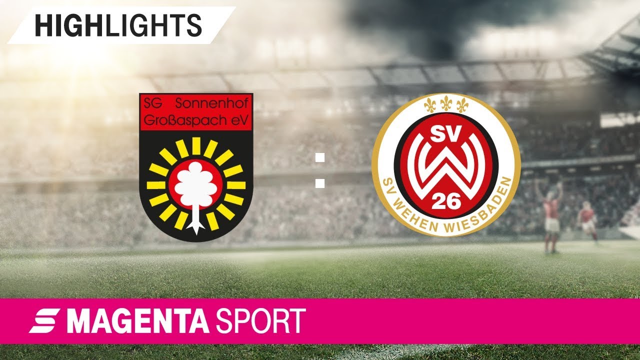 SG Sonnenhof Großaspach - SV Wehen Wiesbaden | Spieltag 28, 18/19 | MAGENTA SPORT