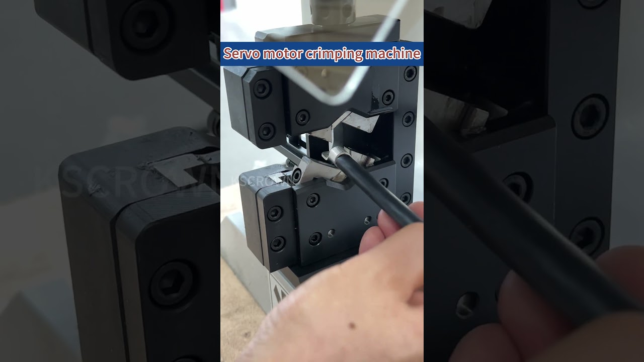 Servo Motor Cable Connector Crimping Machine - Yuanhan