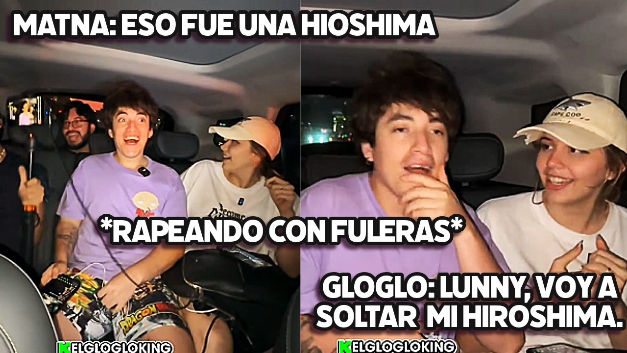 GLOGLO Y PERRE SE LANZAN UNOS RAPS CON LAS FULERAS