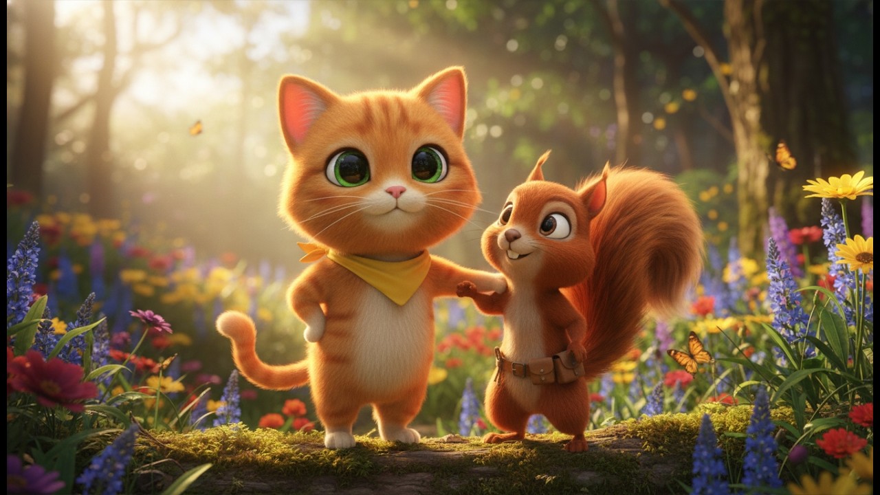 Pipkin and Rusty – A Forest Adventure: A Tale of Bravery and Friendship