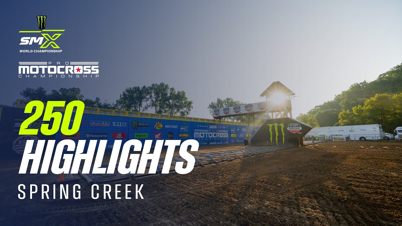 Spring Creek 2026 | Лучшие моменты Pro Motocross в классе 250