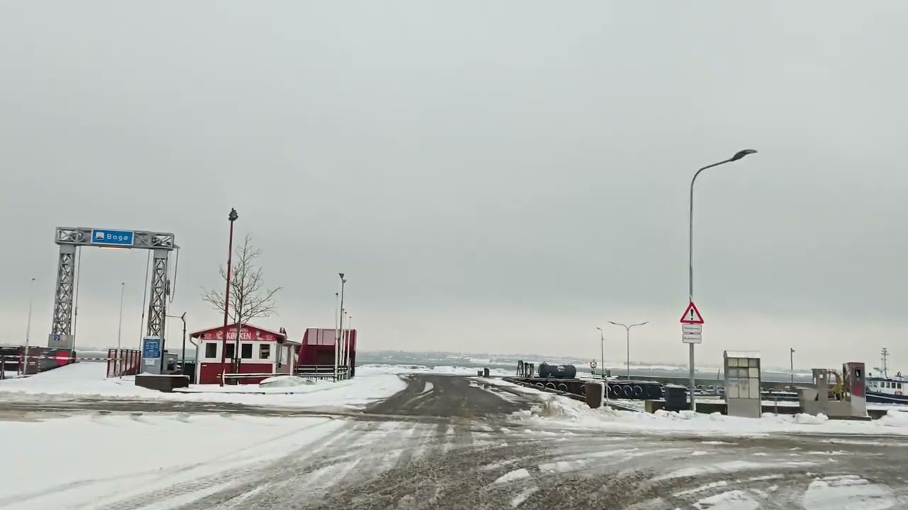 Quiet Countryside in Denmark – Day Drive. Stubbekøbing. 4K