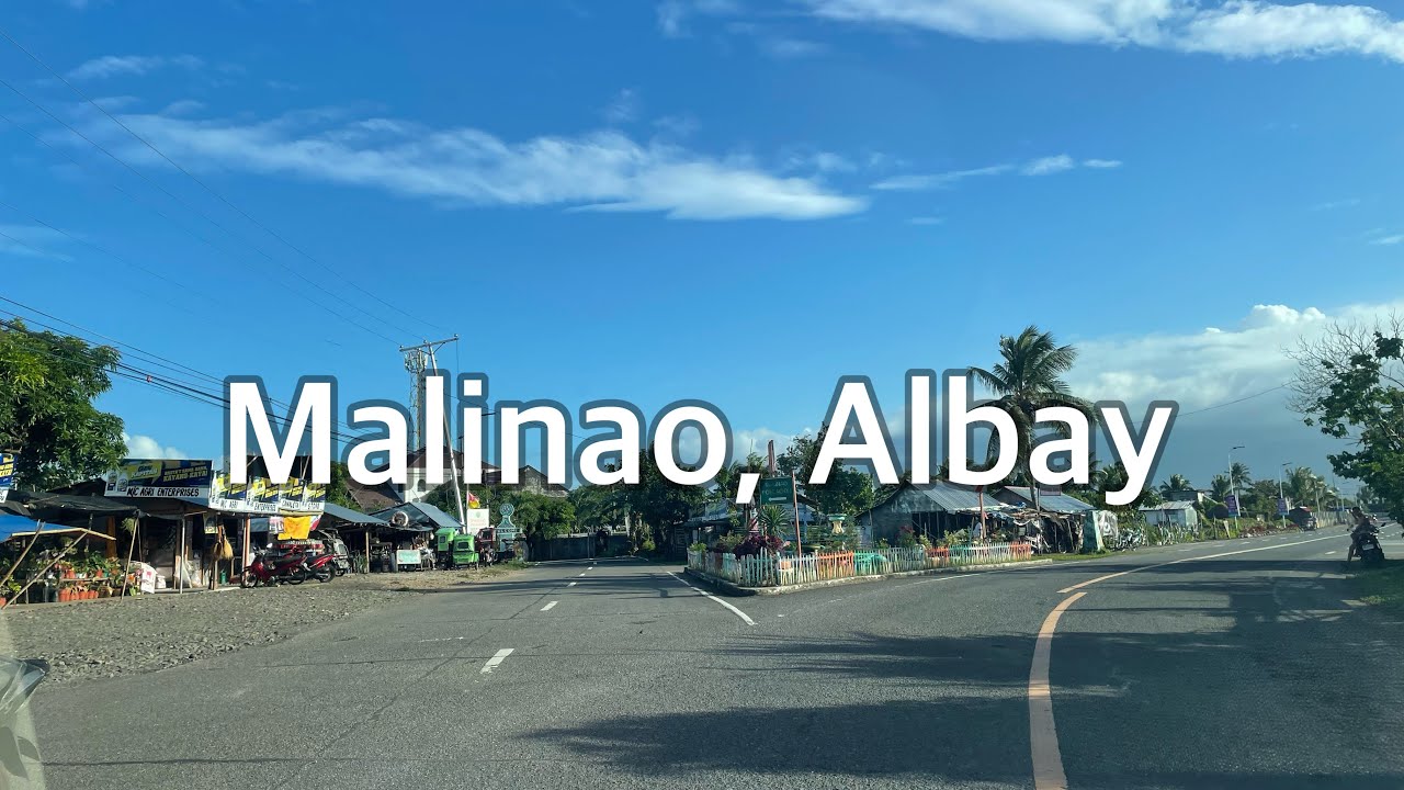 Driving tour: Malinao, Albay