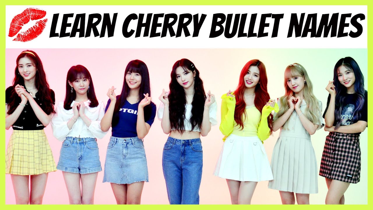 Learn CHERRY BULLET Member Names  -  TEST YOURSELF!