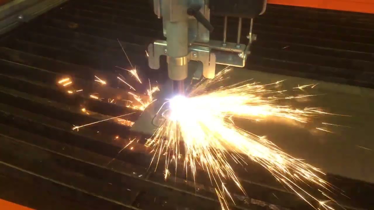 Swift Cut Swifty 1250 CNC Plasma Table cutting 5mm MS plates