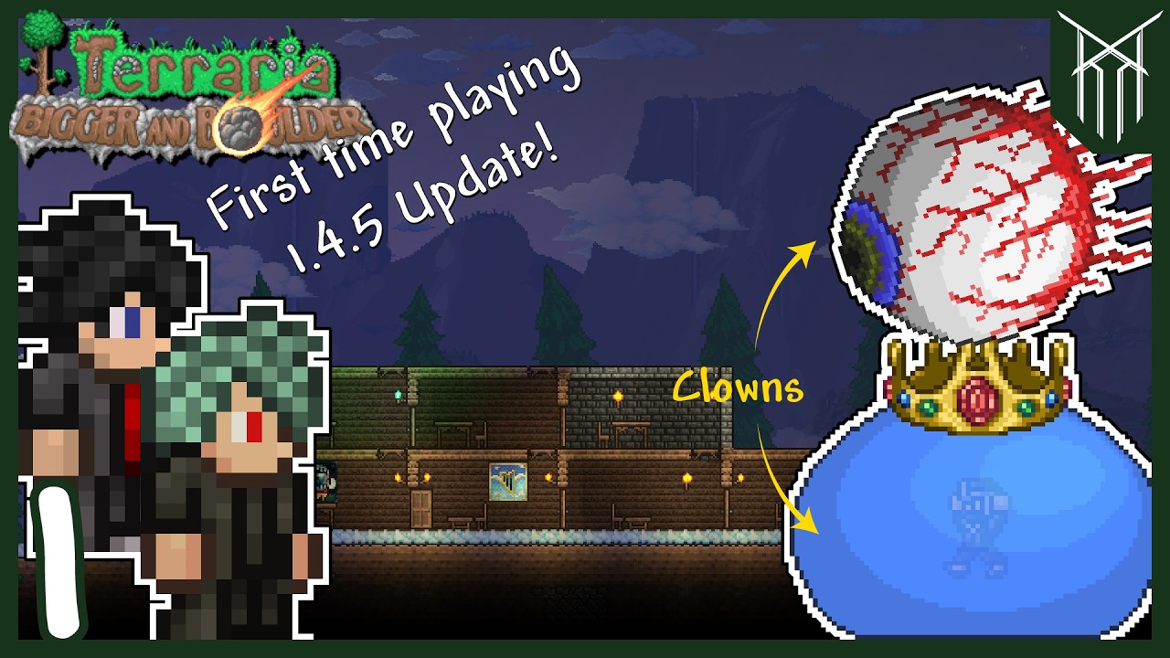 2 Professionals Play Terraria | Terraria Episode 1 w/ OranViolet