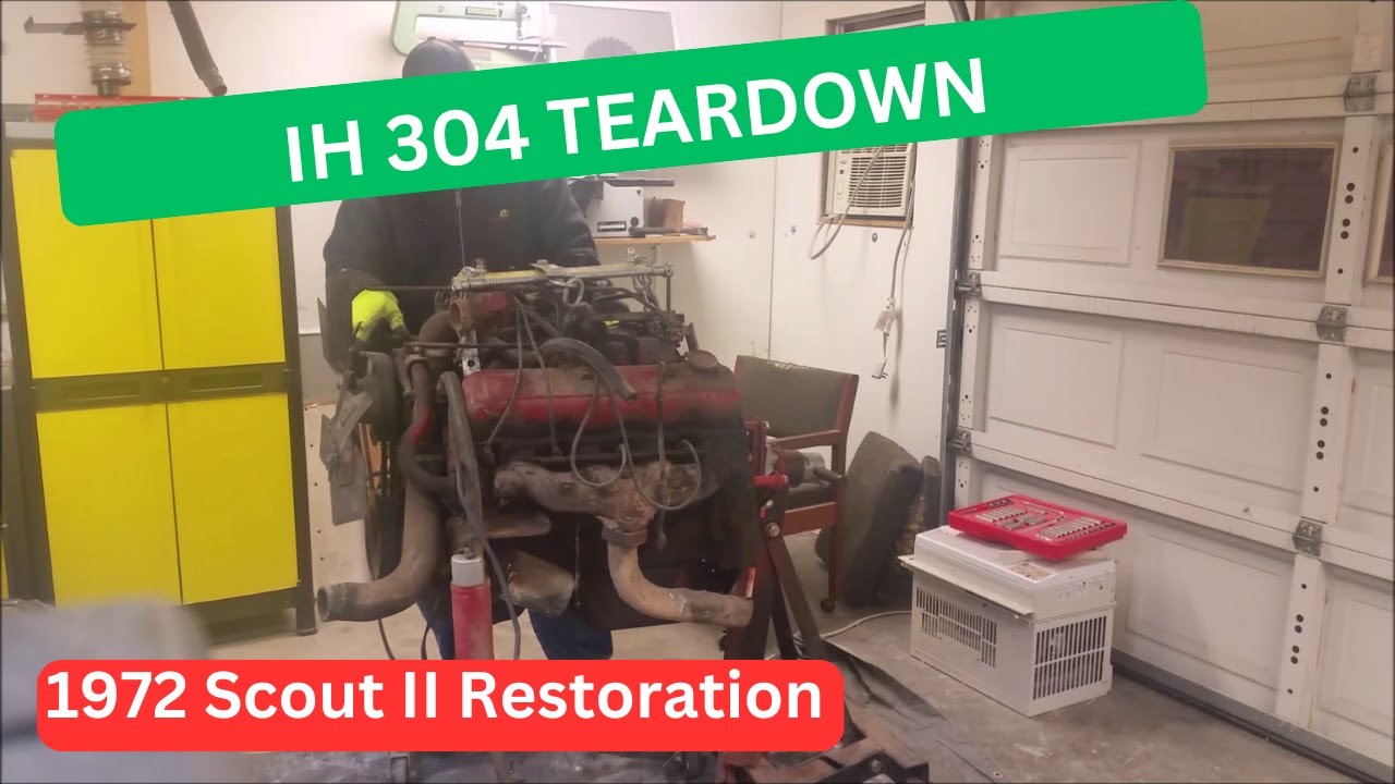 Does This 50-Year-Old Engine Need a Rebuild? IH 304 Leak-Down Test! (Scout II Resto)