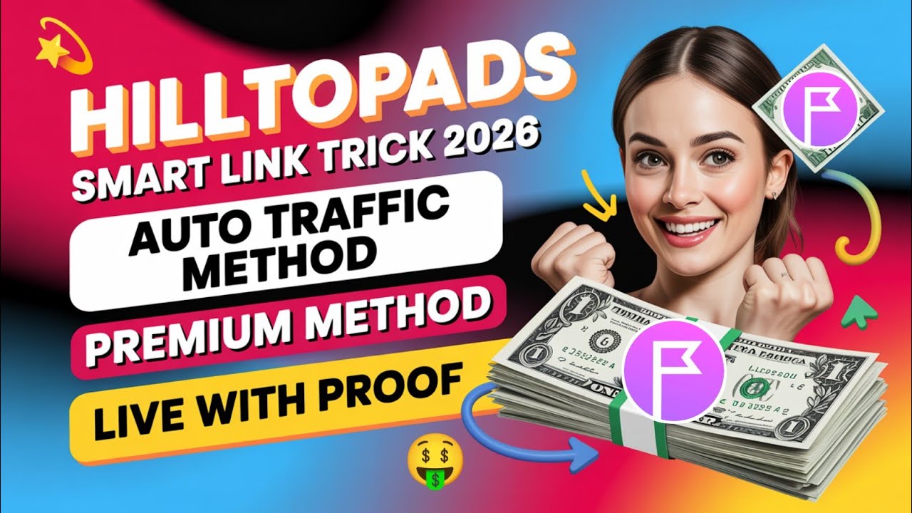 Hilltopads High Quality Traffic Method 2026 | High CPM traffic source | Hilltopads tutorial