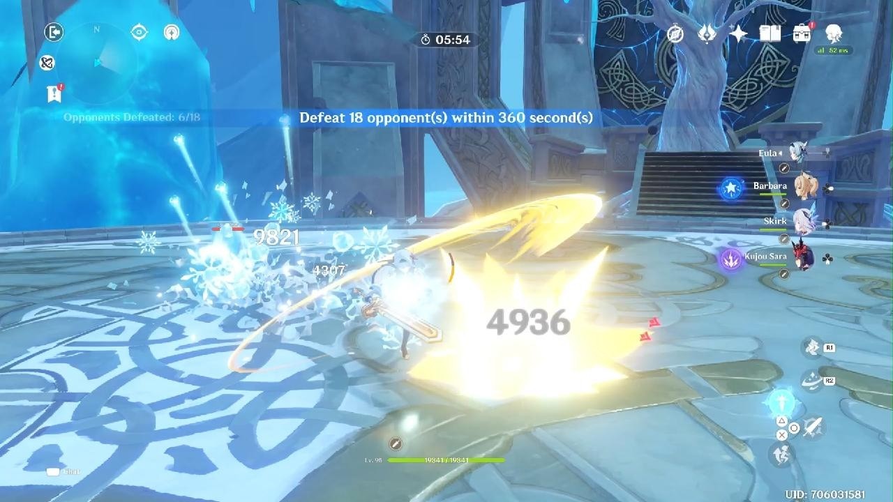 Genshin Impact - Domain Of Mastery: Frosted Altar I (66)