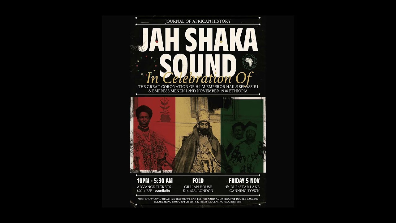 Jah Shaka play Ashanti Selah meets Ital Soup at FOLD 05/11/21