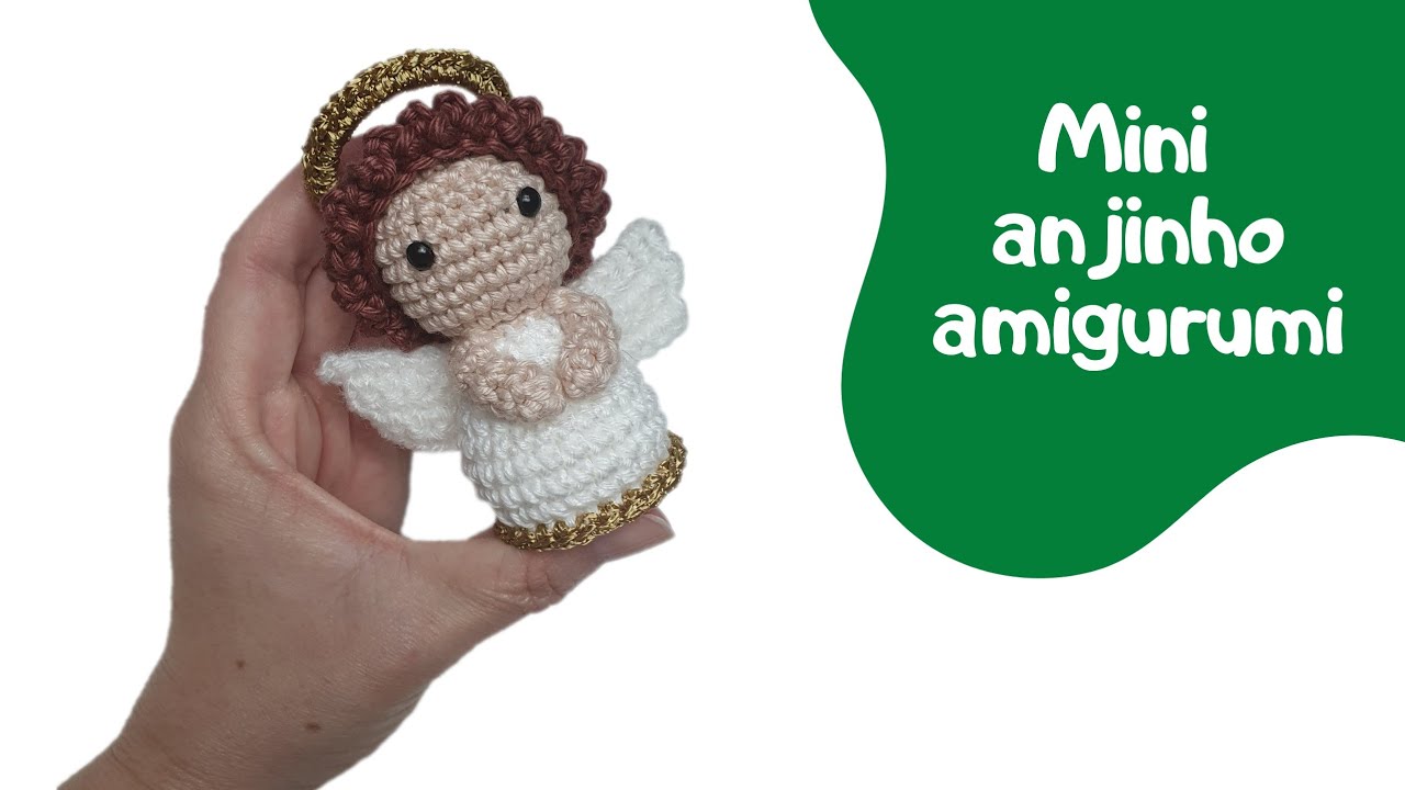 MINI ANJINHO AMIGURUMI
