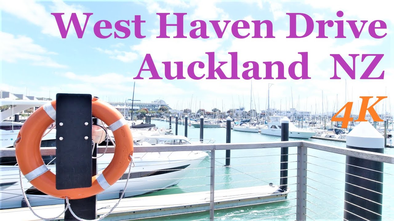 Westhaven Marina, Auckland New Zealand 4K