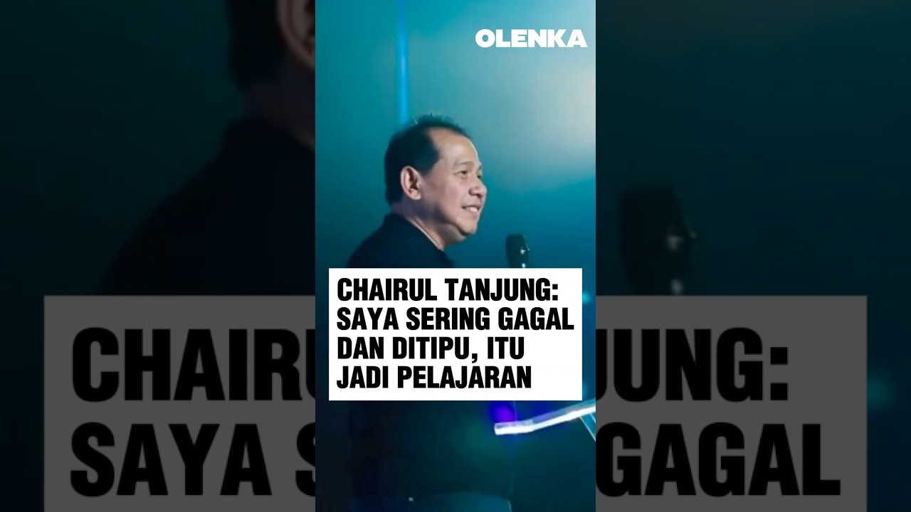 Chairul Tanjung: Saya Sering Gagal dan Ditipu, Itu Jadi Pelajaran #chairultanjung #kegagalan