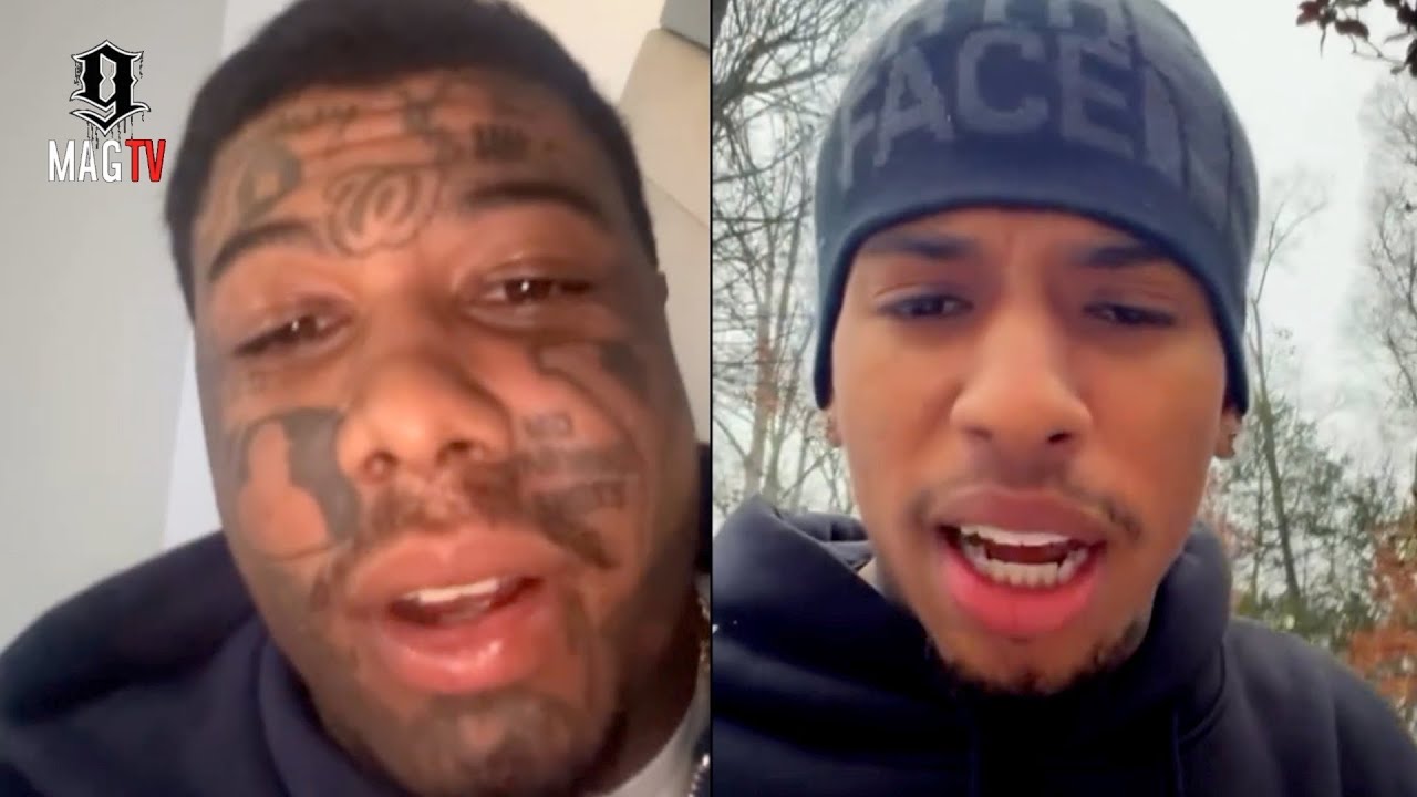 Blueface отменил бой с NLE Choppa после того, как тот оскорбил его сына Джуниора! 🥊