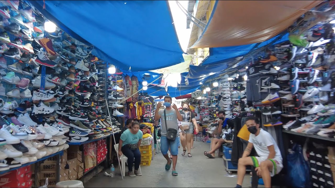 Walking through Philippines FLEA MARKET CARRIEDO FLEA MARKET [4K] Virtual walk Tour