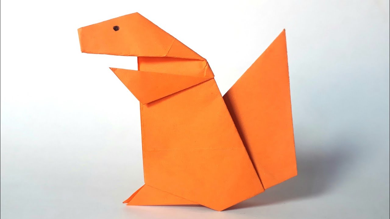 Como Hacer una ARDILLA de Papel☺Ardilla de ORIGAMI