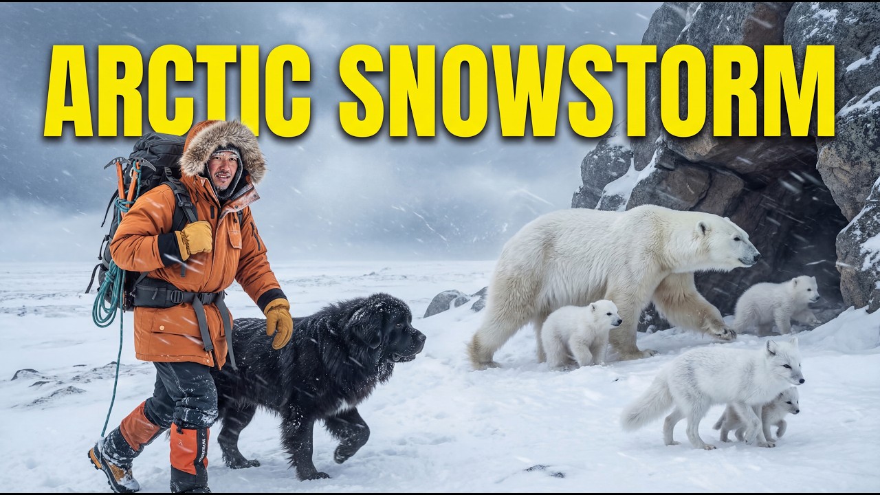 How I survived a deadly Arctic tornado and extreme snowstorm #survival #arctic #snowstorm