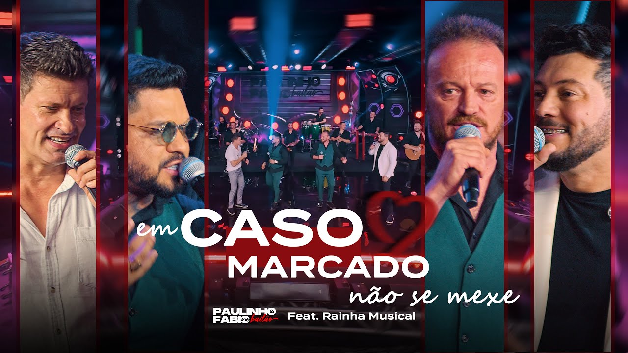 PAULINHO E FÁBIO FEAT. RAINHA MUSICAL - EM CASO MARCADO NÃO SE MEXE | (DVD LADO A LADO)