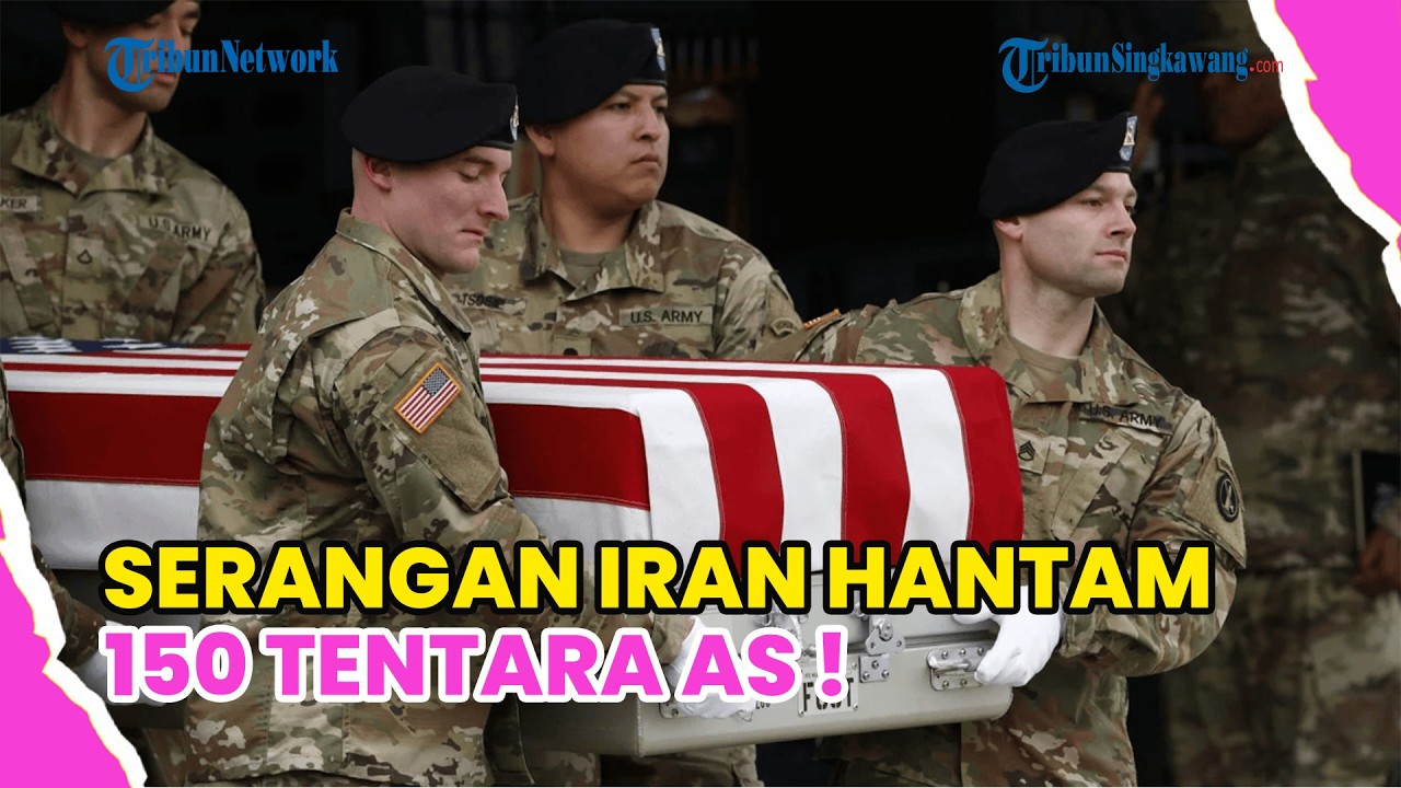 PENTAGON AKUI SERANGAN IRAN HANTAM 150 TENTARA AS