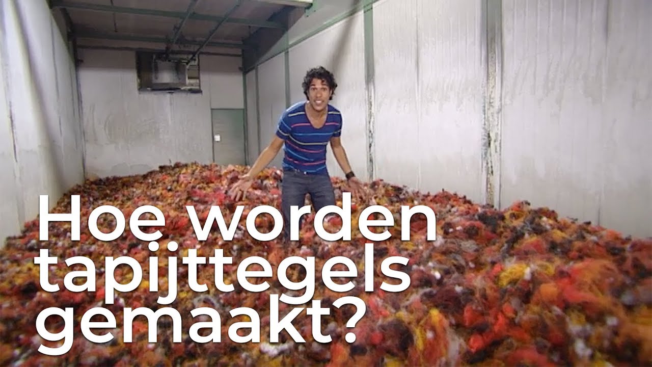 Hoe worden tapijttegels gemaakt? | Doen Ze Dat Zo?