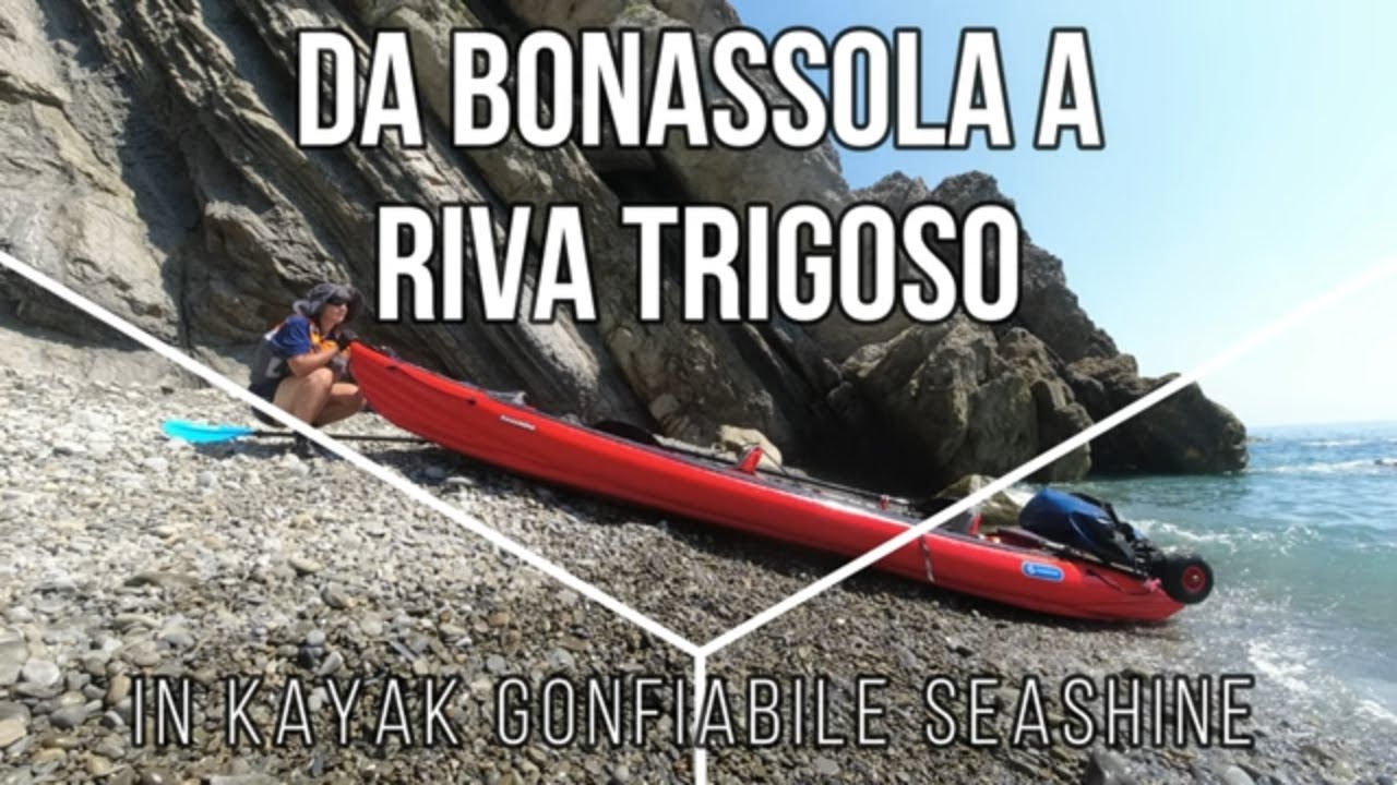 In kayak SEASHINE sul MAR LIGURE: da Bonassola a Riva Trigoso