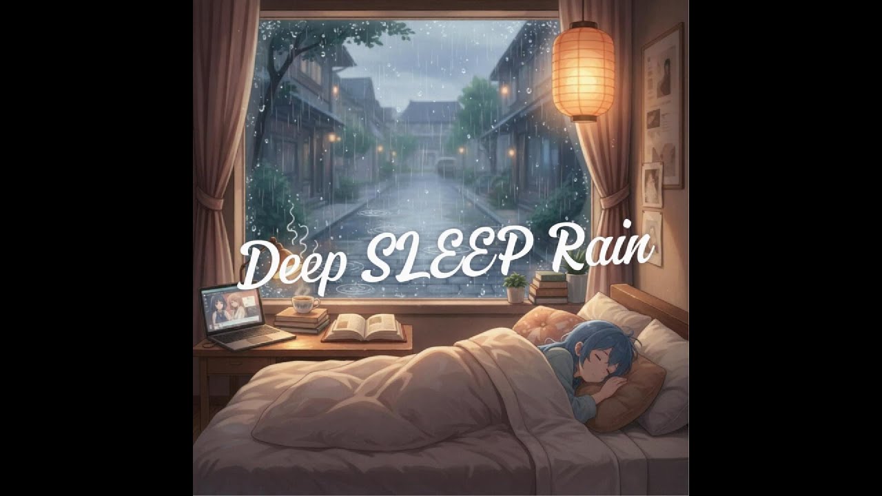 6Hours Rain Noise for Baby Sleep | Deep Sleep, No Ads