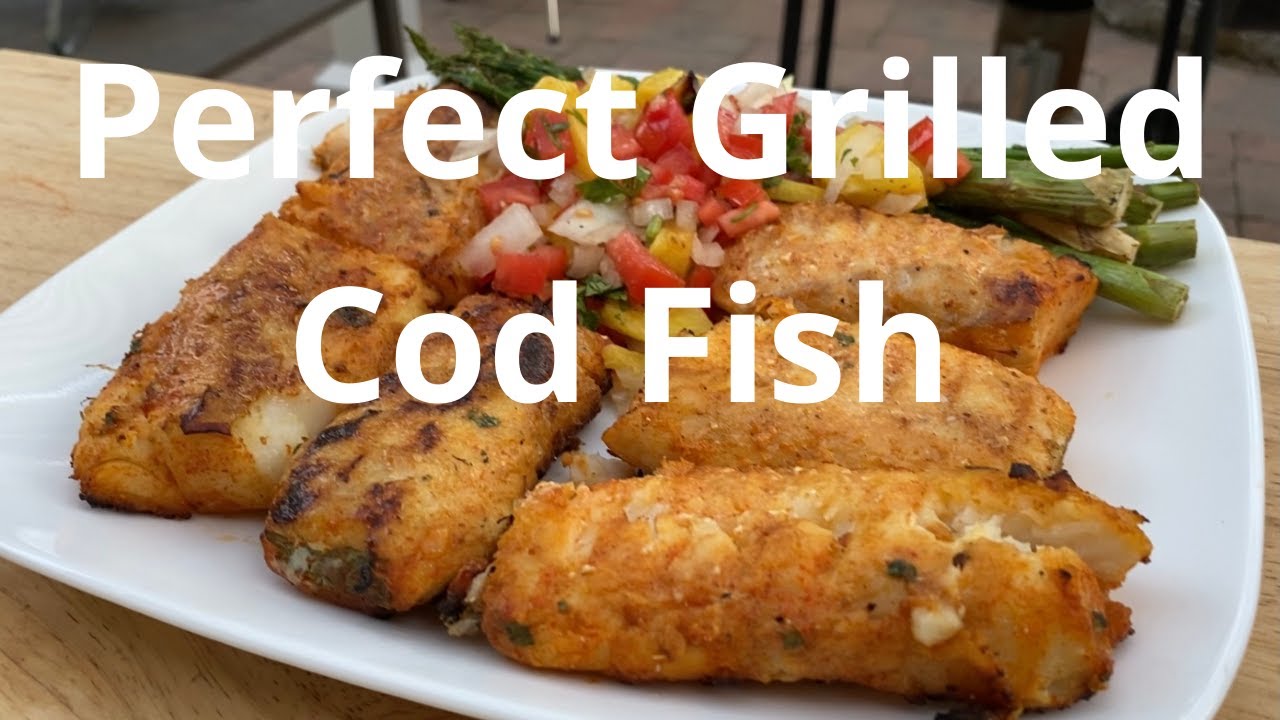 Perfect Grilled Cod Fish by Qadeer