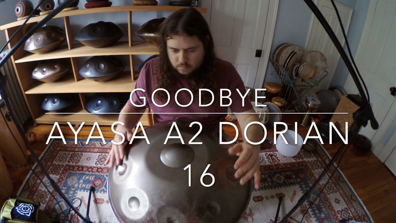 Goodbye Ayasa A2 Dorian 16 - Handpan Improv by Jacob Cole