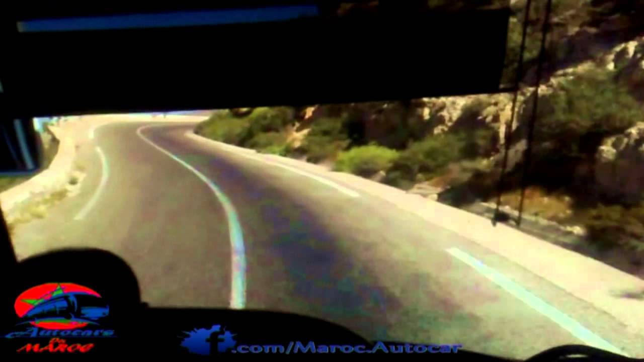 la route de TABOUGA (Agadir - Essaouira) au bord du STCR