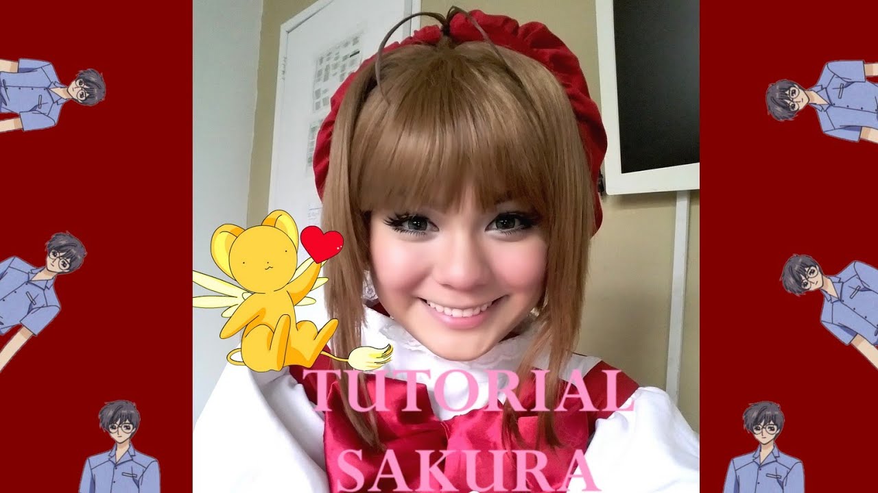 Tutorial cosplay com maquiagem barata sakura card captors