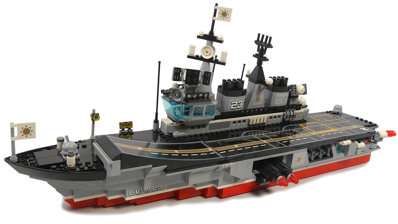 Qman 1723 Serpent the Escort Carrier | Military PlaySet