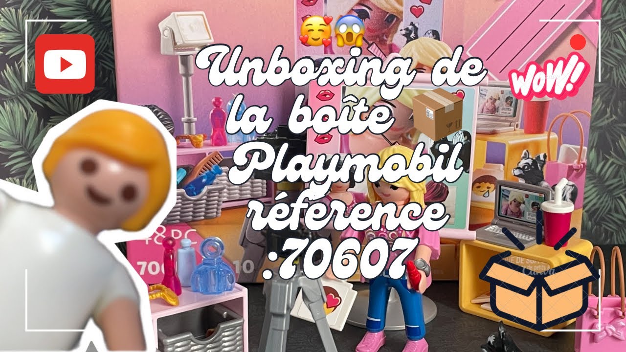 Unboxing de la boîte Playmobil ￼référence :70607 😍😱🥰🤩!!!