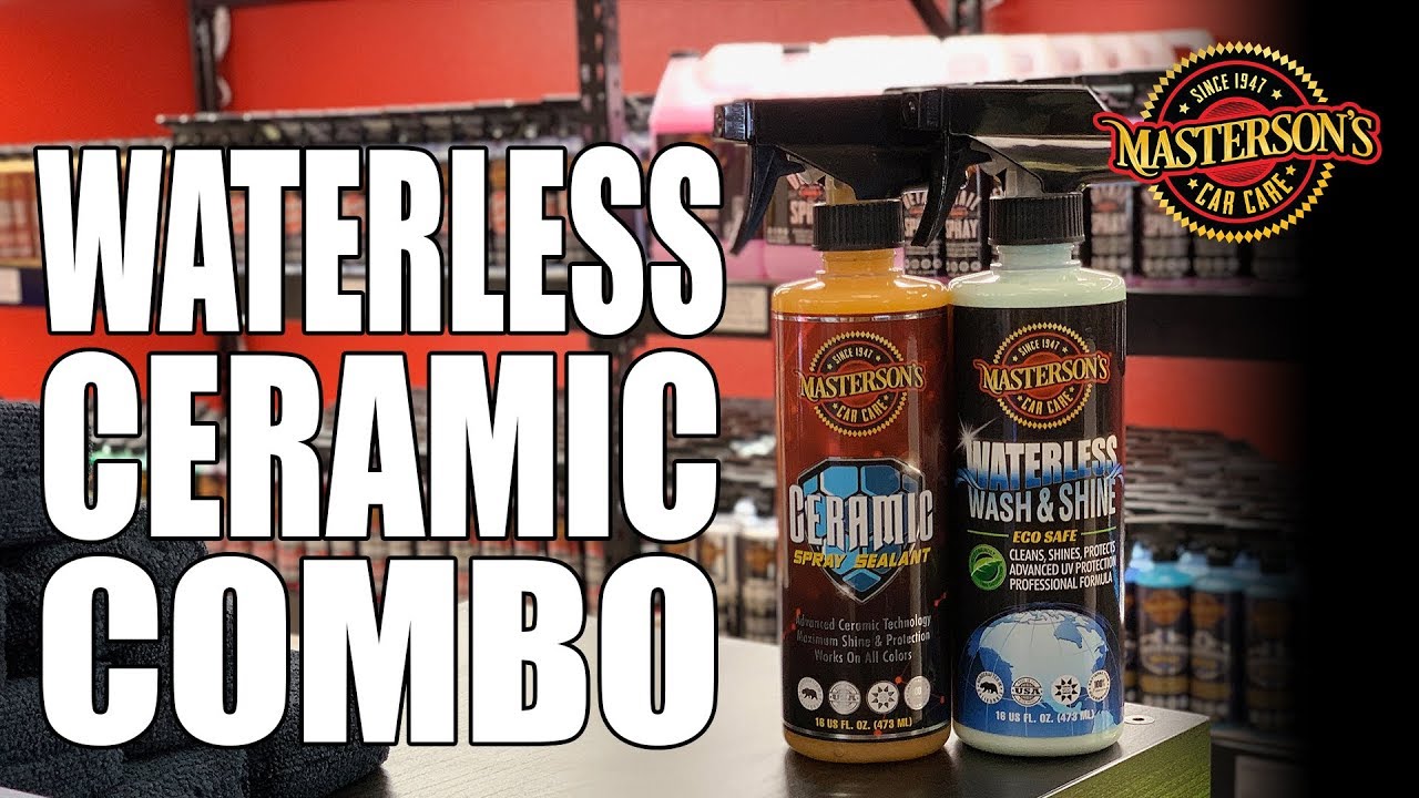 Best Ceramic Car Wash Combo! - Waterless Wash & Shine + Ceramic Spray Sealant