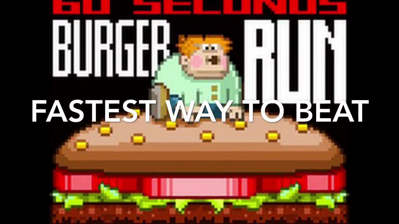 Fastest Way To Beat Burger Run & All Sortcuts