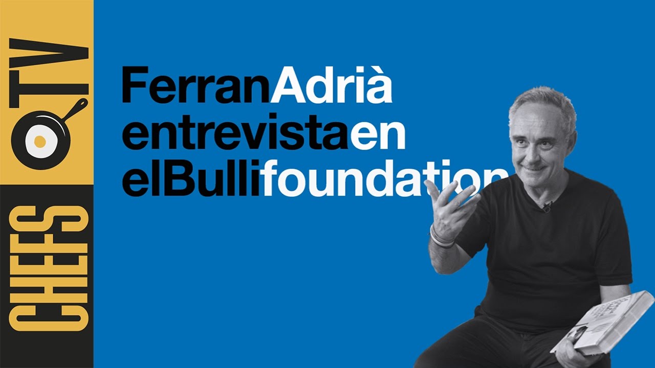 Entrevista con Ferran Adrià en elBullifoundation 2015 - Subtitulado en Ingles y frances
