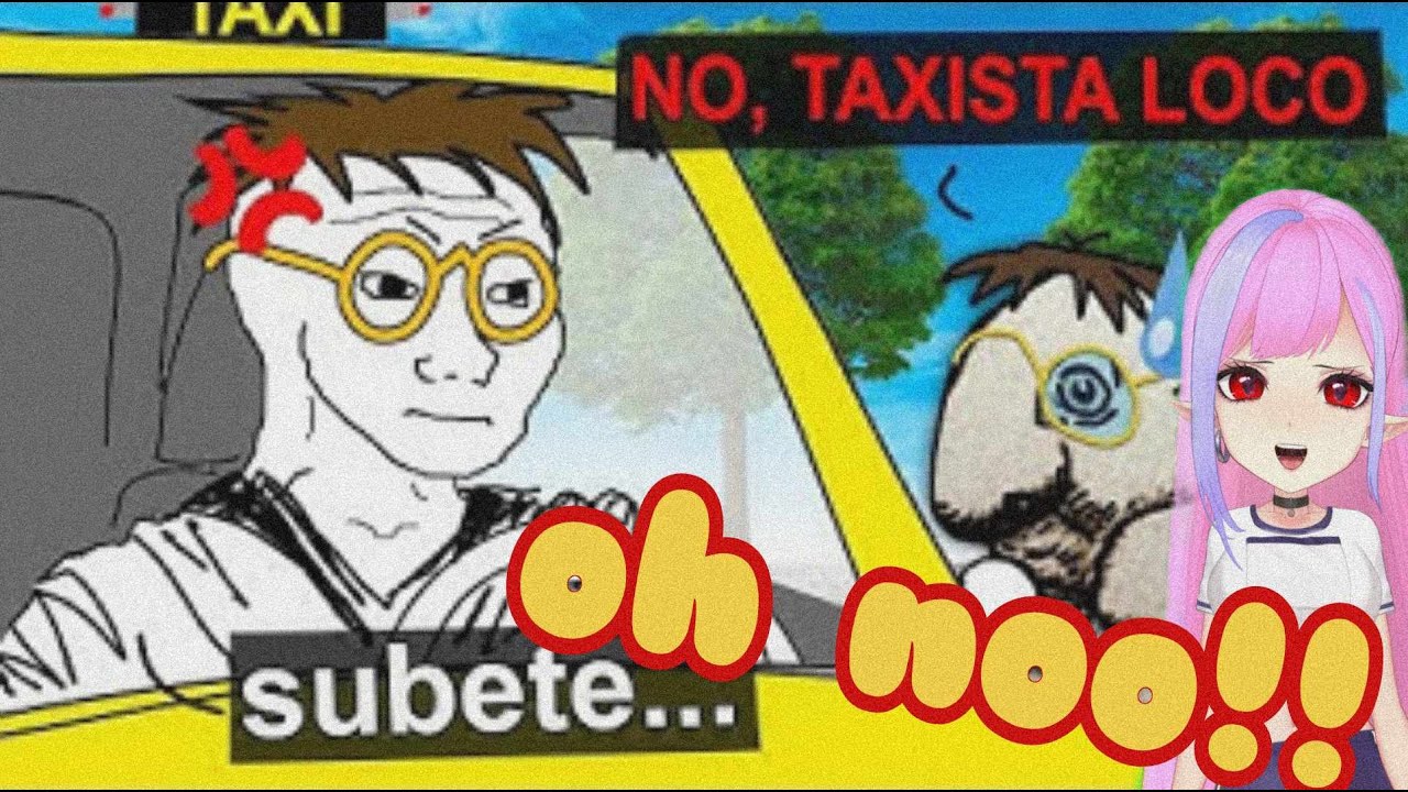 Shiny reacciona a Hoxy// Crazy taxi