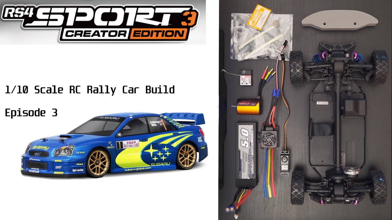 HPI RS4 Sport 3 Rally Car Build EP 3 