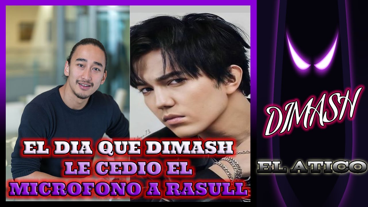 REACCION A DIMASH / DIMASH LE CEDE EL ESCENARIO A RASULL